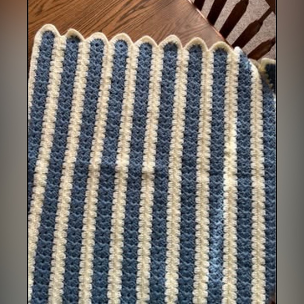Handmade Baby Blanket 30 w x 31 L